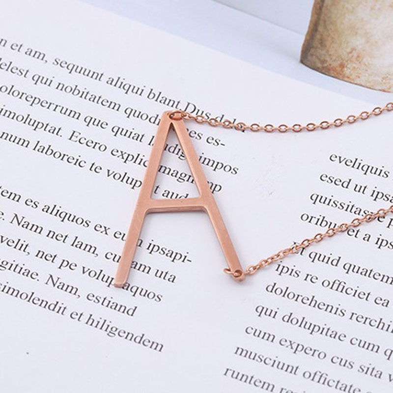 Collier lettres personnaliser